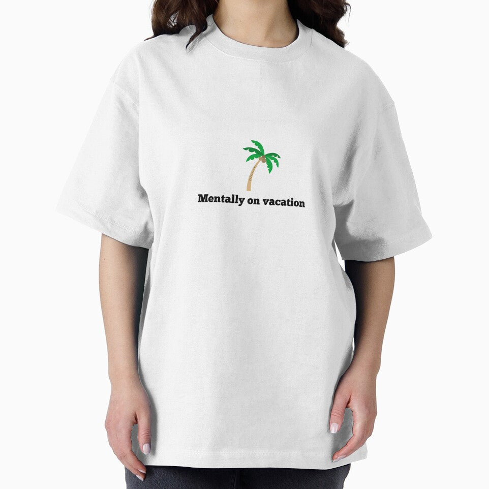 Mentally on vacation by Schrankfrisch T-Shirts, Hoodie, Sweatshirt | BlankRebels.com (Image 2)