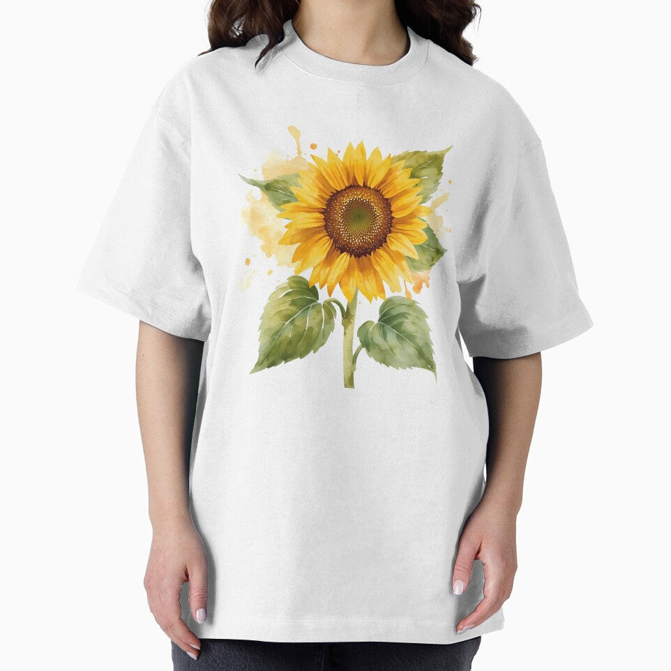 Sunflower, Bright Yellow Floral Aesthetic Sticker by Moodune T-Shirts, Hoodie, Sweatshirt | BlankRebels.com (Image 2)