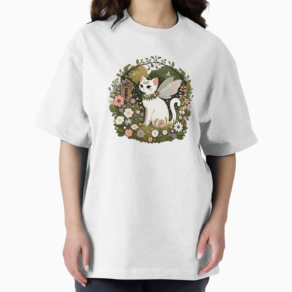 Fairy Cat Cottagecore T-Shirts, Hoodie, Sweatshirt