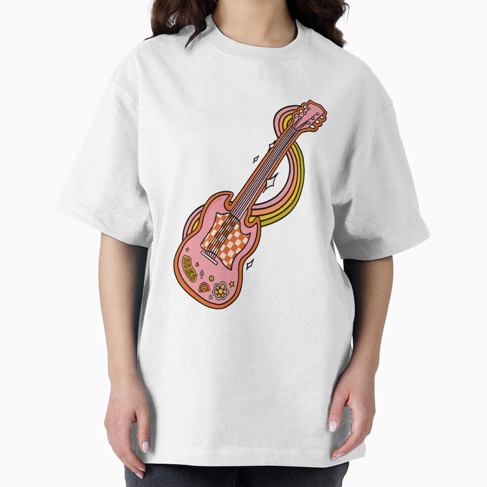 Aries Guitar by doodlebymeg T-Shirts, Hoodie, Sweatshirt | BlankRebels.com (Image 2)