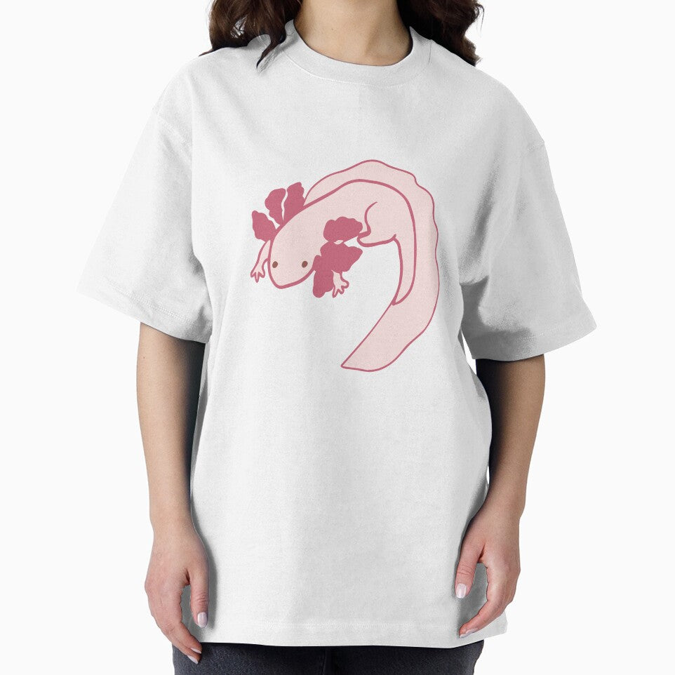 Leucistic Axolotl by Art-Lyss T-Shirts, Hoodie, Sweatshirt | BlankRebels.com (Image 2)