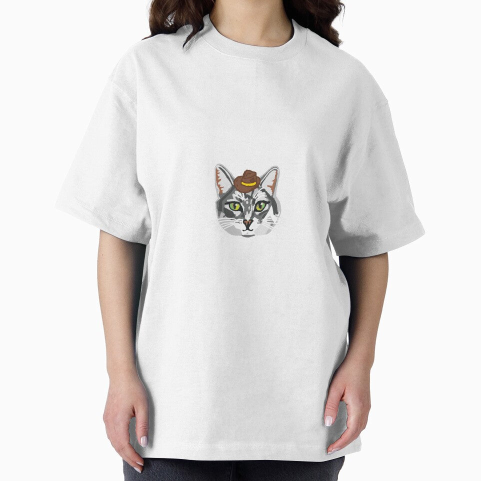 Cowboy Cat in a Cowboy Cat Hat by the-cyan-tiger T-Shirts, Hoodie, Sweatshirt | BlankRebels.com (Image 2)