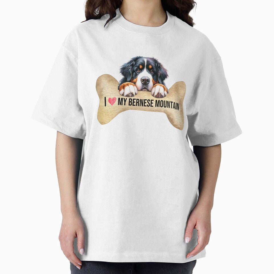I Love My Bernese Mountain by TheAnimalZ00 T-Shirts, Hoodie, Sweatshirt | BlankRebels.com (Image 2)