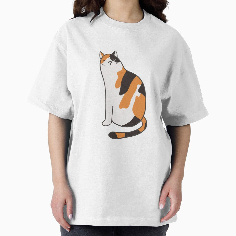 Calico cat relaxing by Manyyiim T-Shirts, Hoodie, Sweatshirt | BlankRebels.com (Image 2)