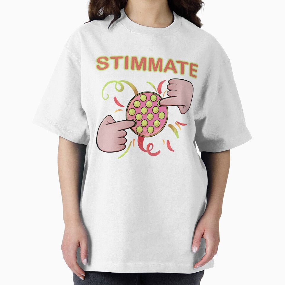 Stimmate – Pop It Stimming Art for Neurodivergent, Autistic & ADHD Support by feannaart T-Shirts, Hoodie,... (Image 2)