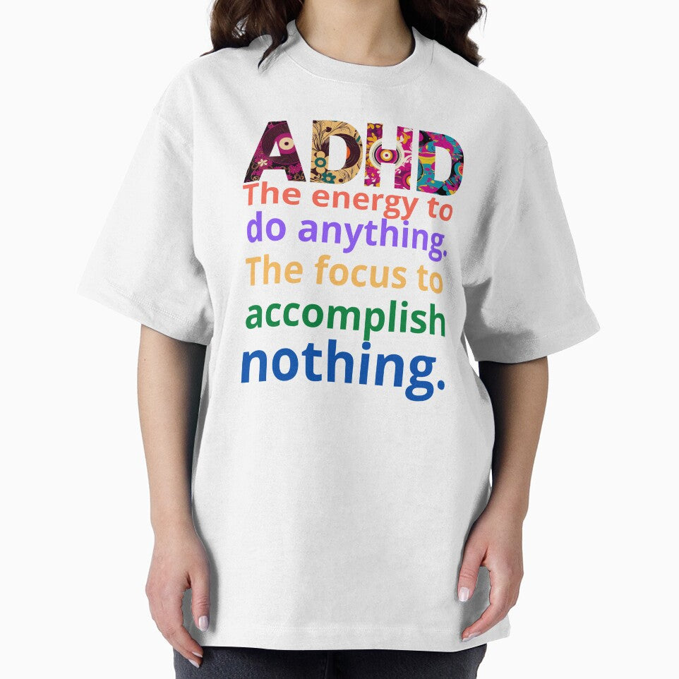 ADHD Symptoms by BuraxisQuotes T-Shirts, Hoodie, Sweatshirt | BlankRebels.com (Image 2)