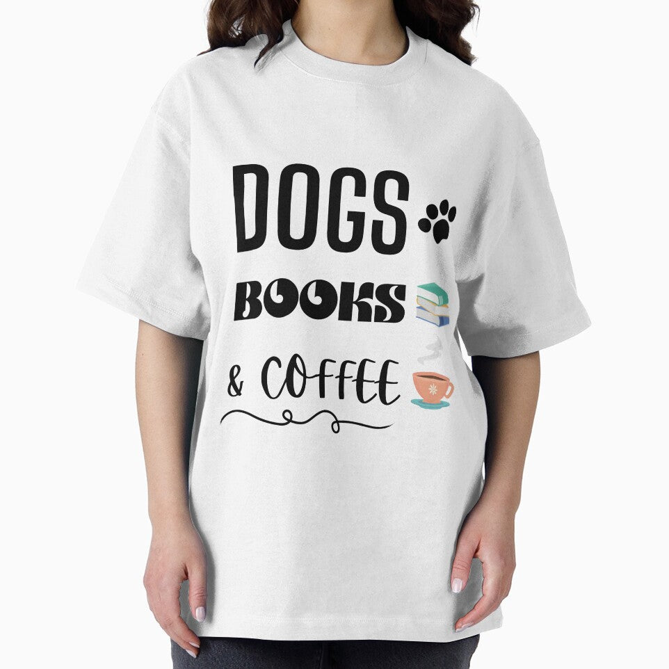 Dogs Books And Coffee by OneTimeEngineer T-Shirts, Hoodie, Sweatshirt | BlankRebels.com (Image 2)
