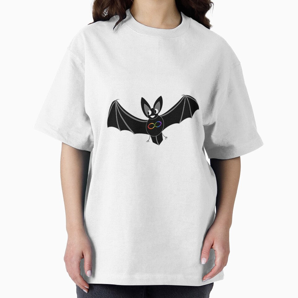 Neurodivergent Pride Bat by moonshadowmaker T-Shirts, Hoodie, Sweatshirt | BlankRebels.com (Image 2)