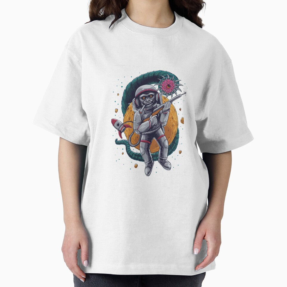 ape astronaut by twinsparkle T-Shirts, Hoodie, Sweatshirt | BlankRebels.com (Image 2)