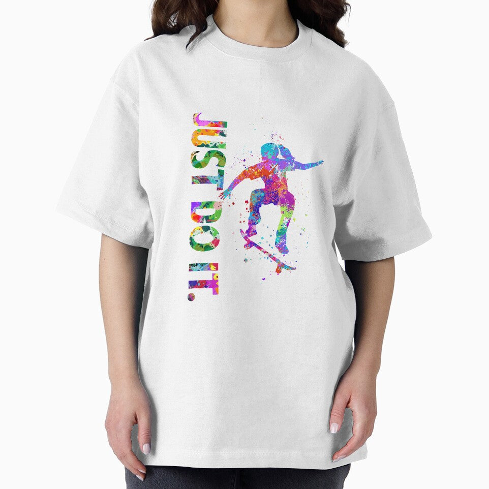 Skateboarding Life Watercolor Art by AlyssoCharm T-Shirts, Hoodie, Sweatshirt | BlankRebels.com (Image 2)
