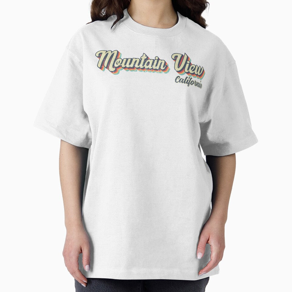 Mountain View City California Retro Vintage 70s rainbow by Teelogic T-Shirts, Hoodie, Sweatshirt | BlankRebels.com (Image 2)