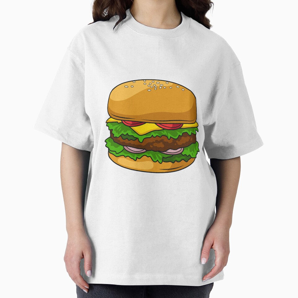 Hamburger cartoon illustration by Misscartoon T-Shirts, Hoodie, Sweatshirt | BlankRebels.com (Image 2)
