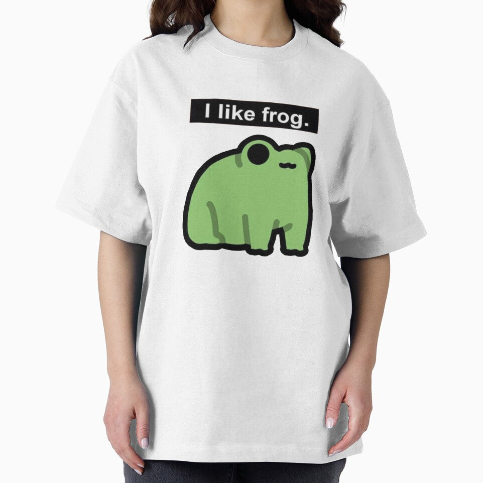 I Like Frog – Minimalist Frog Meme by Heavenly-Cloudz T-Shirts, Hoodie, Sweatshirt | BlankRebels.com (Image 2)