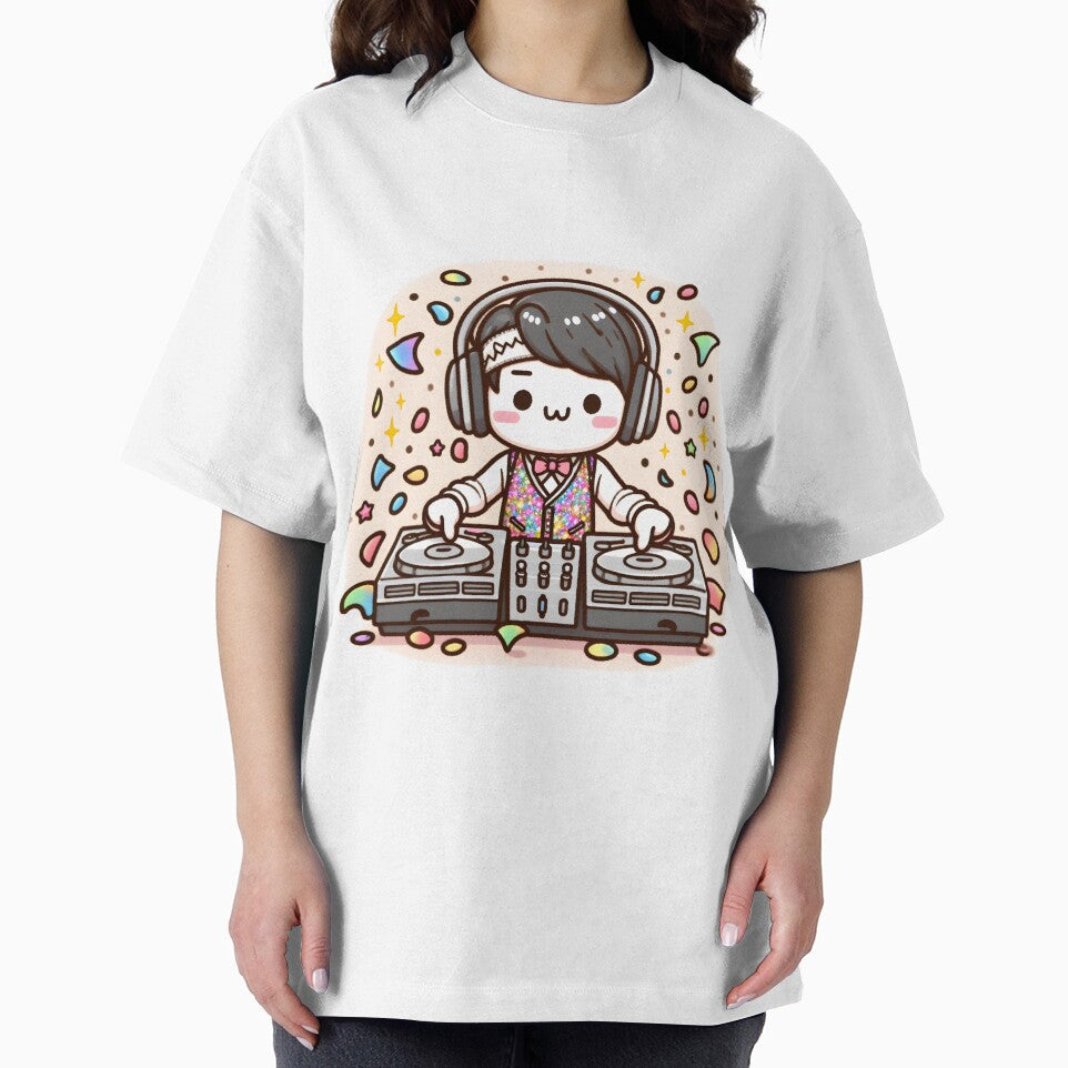 Kawaii Dj: Sparkly Vest T-Shirts, Hoodie, Sweatshirt