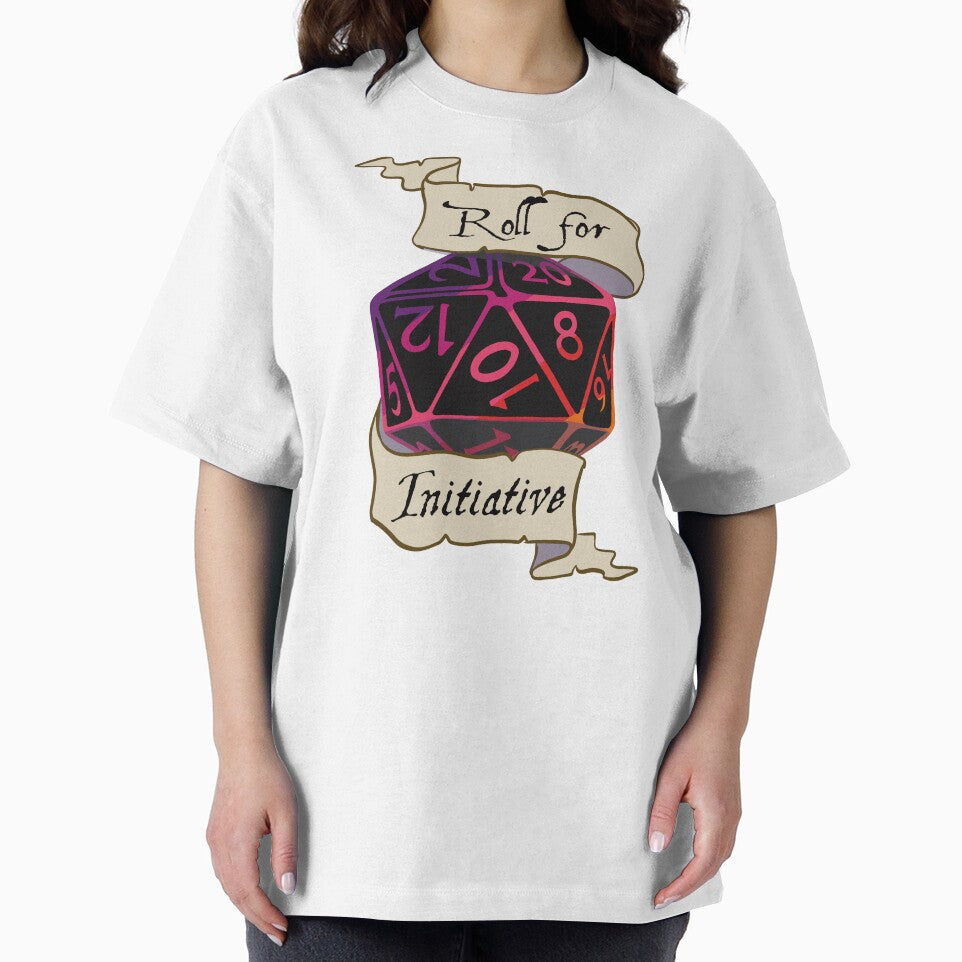 Roll for Initiative Dark Mode d20 by Ivorycrow T-Shirts, Hoodie, Sweatshirt | BlankRebels.com (Image 2)