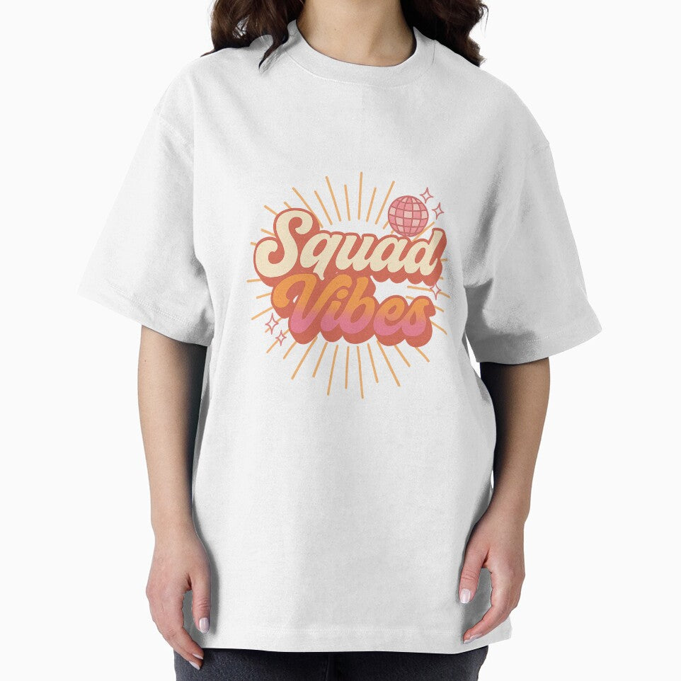 Squad Vibes – Matching Retro Bridesmaid Party Shirt Design by SashandSass Hoodie, Sweatshirt | BlankRebels.com (Image 2)