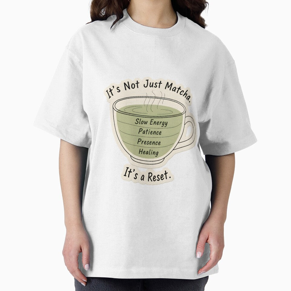 Matcha Is Slow Energy by Nemya art T-Shirts, Hoodie, Sweatshirt | BlankRebels.com (Image 2)