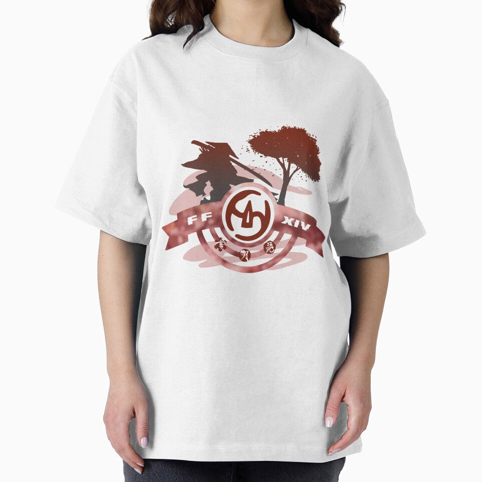 FFXIV Samurai - Midare Setsugekka (Red & Grey) by Hyulia