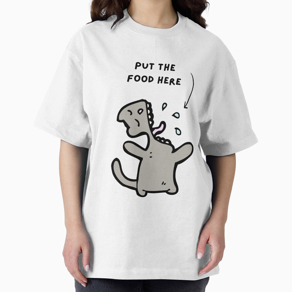 Put the food here - cat by Podwithlove T-Shirts, Hoodie, Sweatshirt | BlankRebels.com (Image 2)