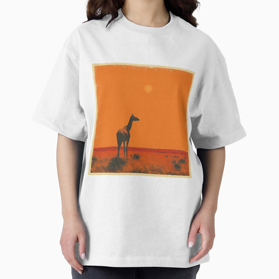Giraffe at sunset on the safari by Zen Lael T-Shirts, Hoodie, Sweatshirt | BlankRebels.com (Image 2)