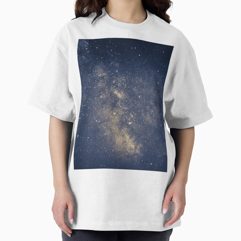 Yellow particles in  a starry night by DelightfulArts T-Shirts, Hoodie, Sweatshirt | BlankRebels.com (Image 2)