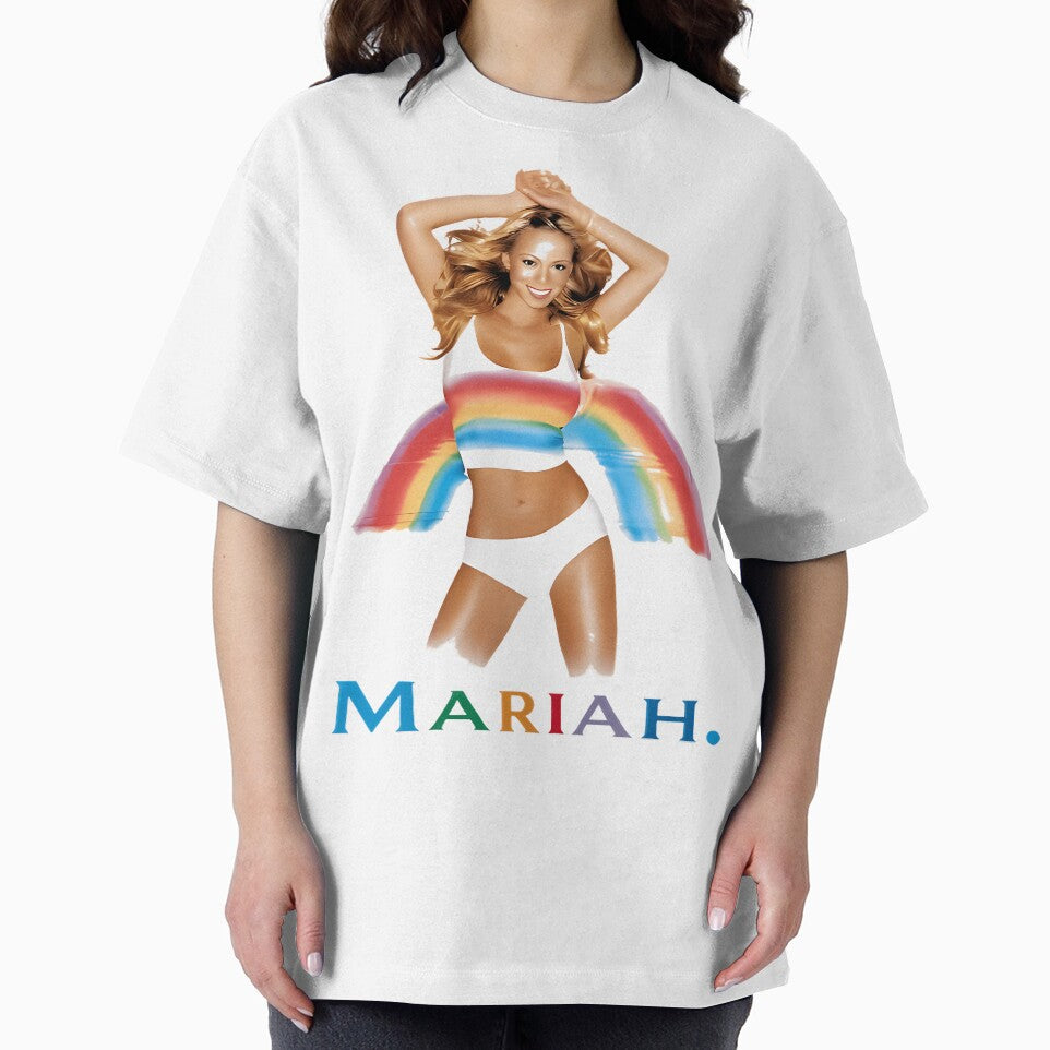 RAINBOW-MARIAH-T-SHIRT---COPY by FlorianWirth Hoodie, Sweatshirt | BlankRebels.com (Image 2)