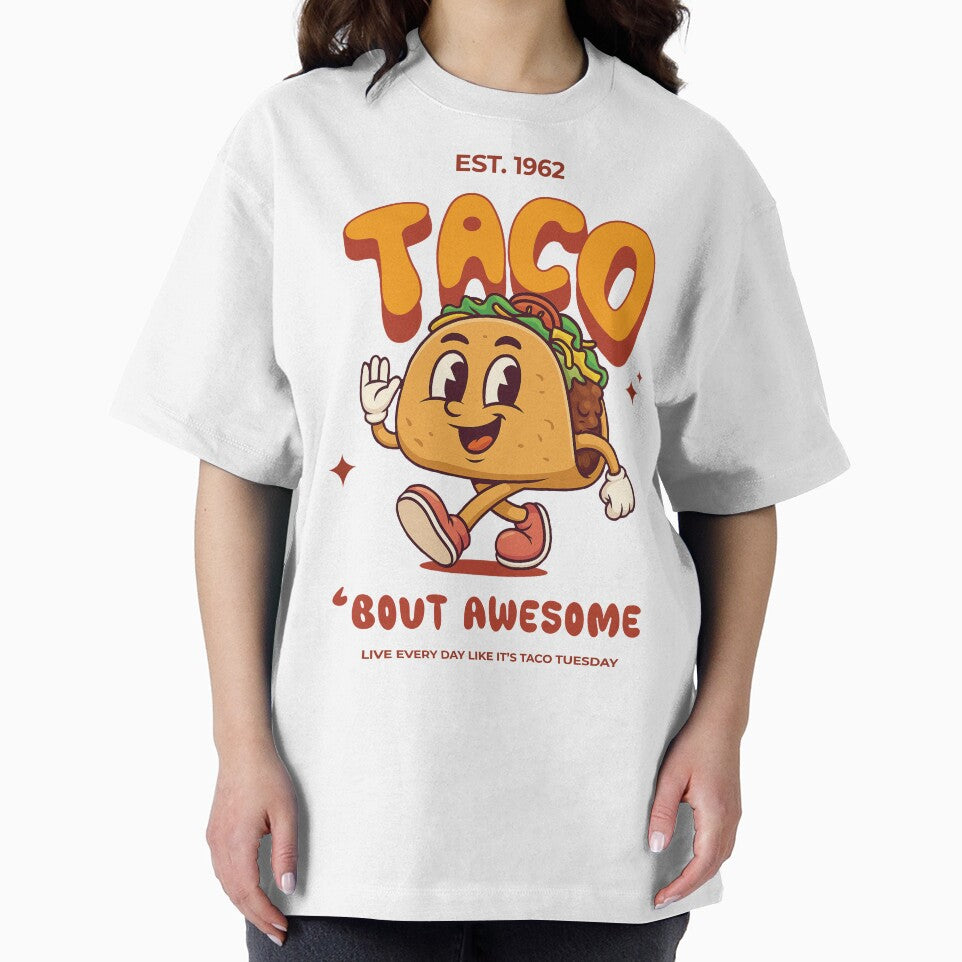 Taco Pun T-Shirt by DeMineArts Hoodie, Sweatshirt | BlankRebels.com (Image 2)