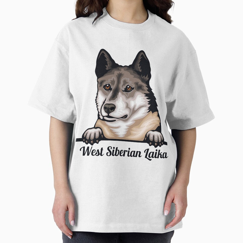 West Siberian Laika, first space dog  Soviet vintage space by Designandlove T-Shirts, Hoodie, Sweatshirt (Image 2)