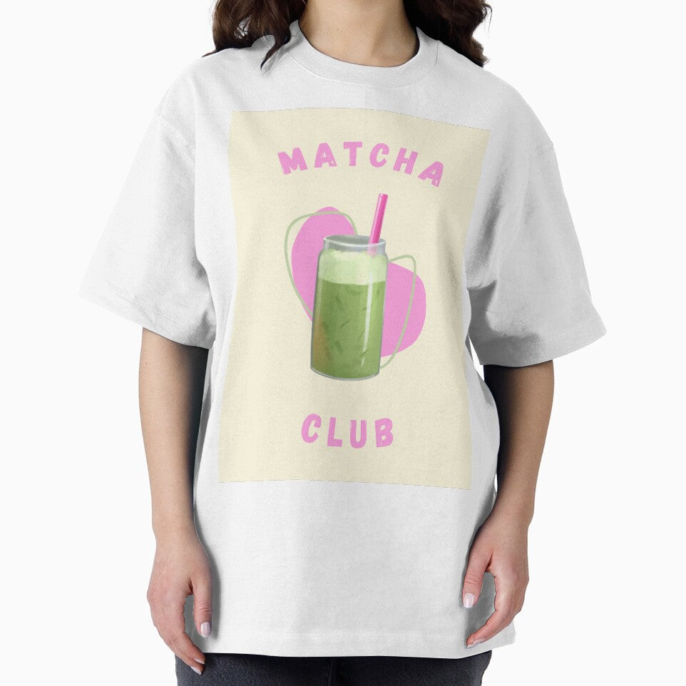 Matcha Club – Trendy Matcha Art Print by Denkzettel T-Shirts, Hoodie, Sweatshirt | BlankRebels.com (Image 2)
