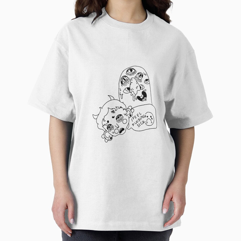 I Feel Fucking Sick by bucketbum T-Shirts, Hoodie, Sweatshirt | BlankRebels.com (Image 2)