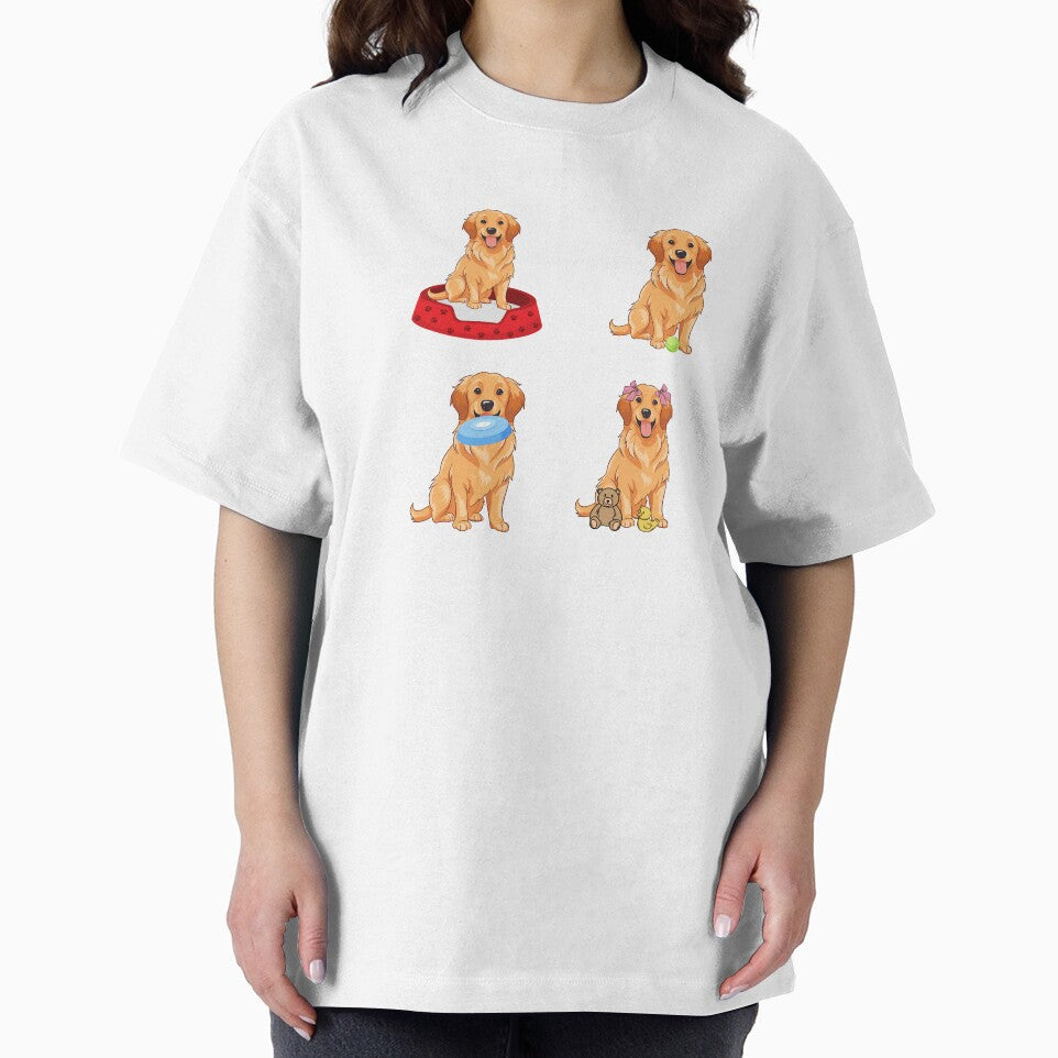 Cute Golden Retriever by TheAnimalZ00 T-Shirts, Hoodie, Sweatshirt | BlankRebels.com (Image 2)