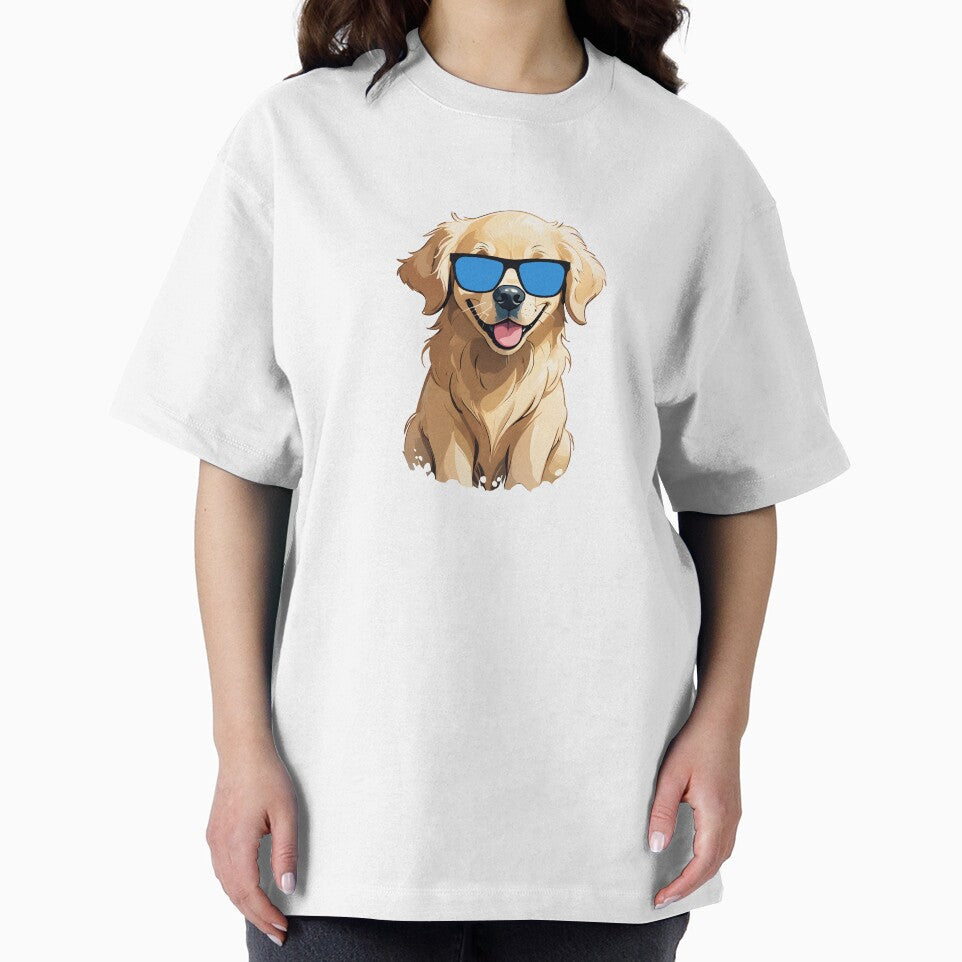 Golden Retriever Wearing Sunglasses by TheAnimalZ00 T-Shirts, Hoodie, Sweatshirt | BlankRebels.com (Image 2)