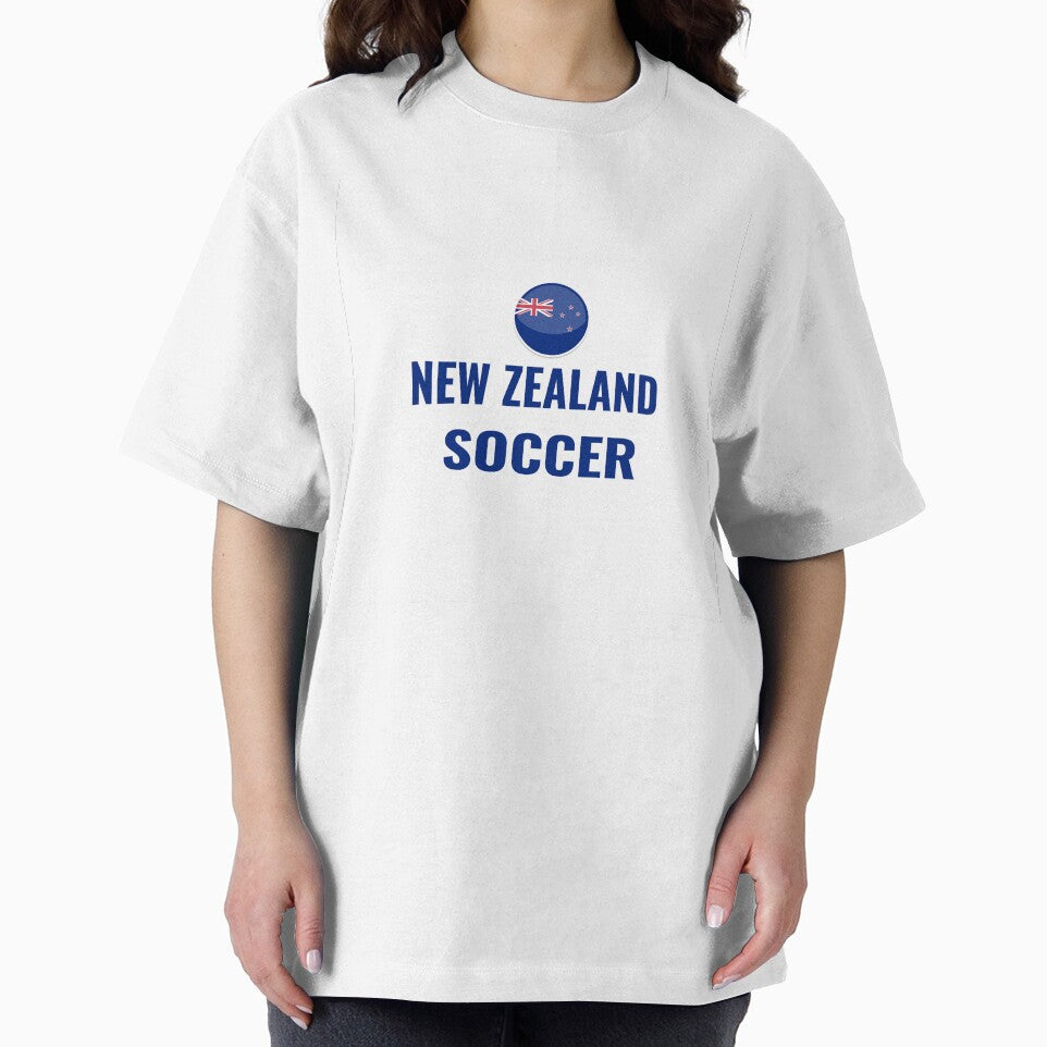 NEW ZEALAND SOCCER Shirt – NZ Flag Fan Tee | Uncle Jichuan by Uncle-Jichuan