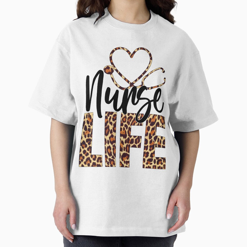 Love Nurse life cheetah stethoscope by Designs Of all kinds T-Shirts, Hoodie, Sweatshirt | BlankRebels.com (Image 2)