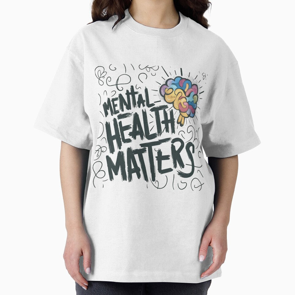 mental health matters by brokenpones T-Shirts, Hoodie, Sweatshirt | BlankRebels.com (Image 2)