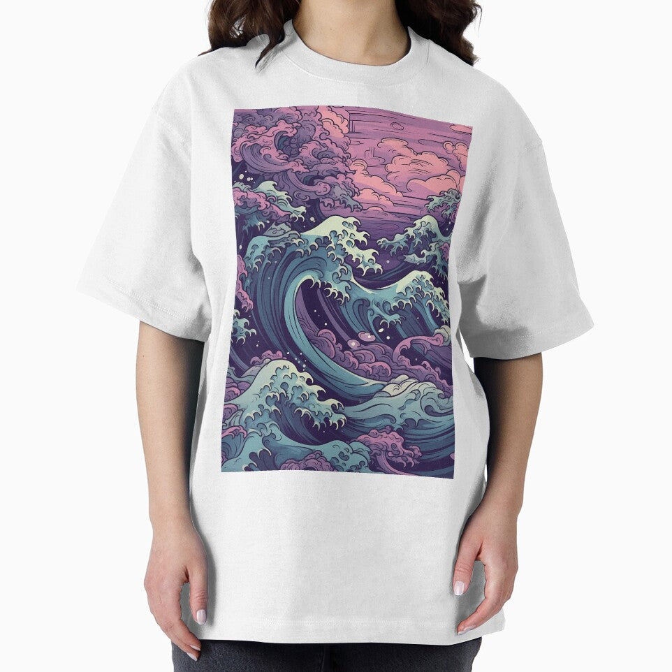 Vaporwave off Kanagawa by NianderQuinn T-Shirts, Hoodie, Sweatshirt | BlankRebels.com (Image 2)