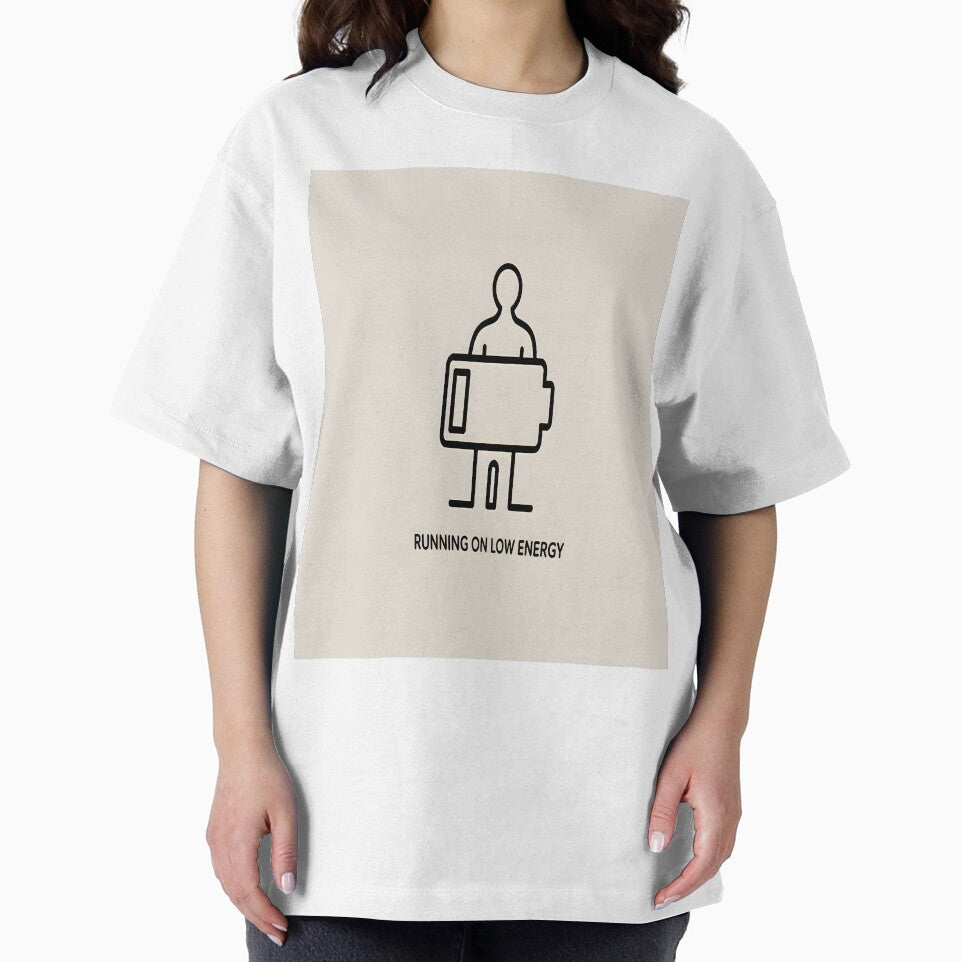 Running on Low Energy – Burnout Awareness Minimal Art by SS-Trending T-Shirts, Hoodie, Sweatshirt | BlankRebels.com (Image 2)