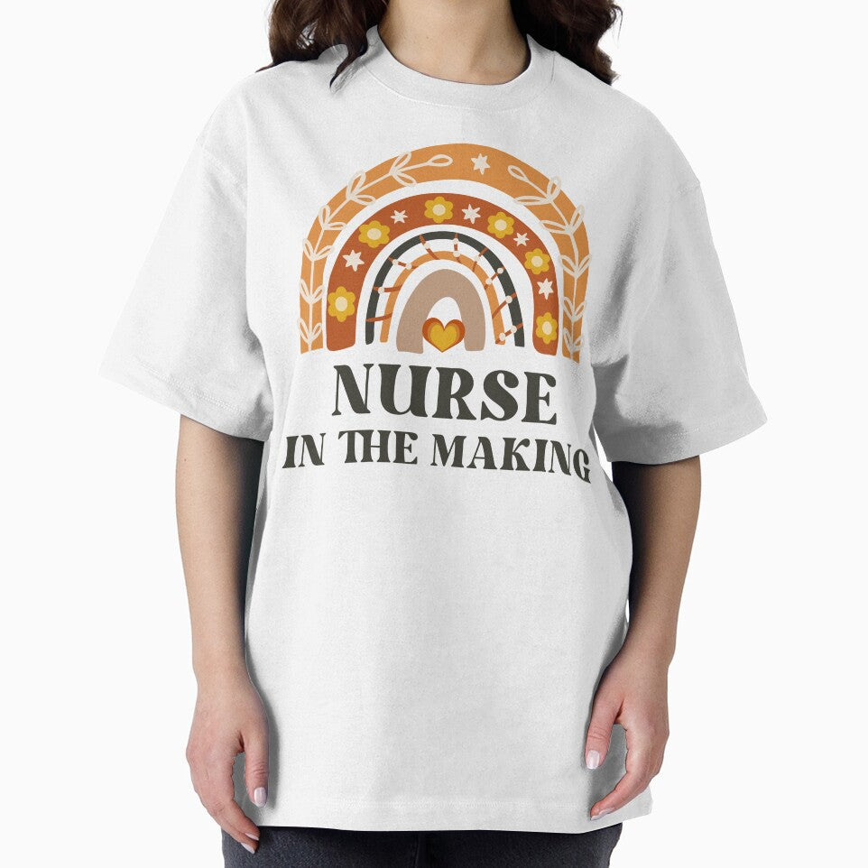 Nurse in the Making Vintage Rainbow by AsinusAS T-Shirts, Hoodie, Sweatshirt | BlankRebels.com (Image 2)
