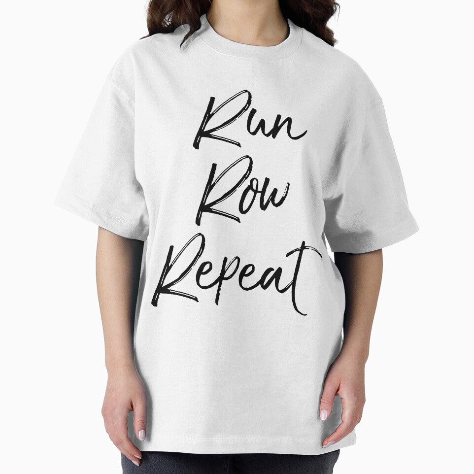 Run Row Repeat Funny Workout Quote by TNDesignStudio T-Shirts, Hoodie, Sweatshirt | BlankRebels.com (Image 2)