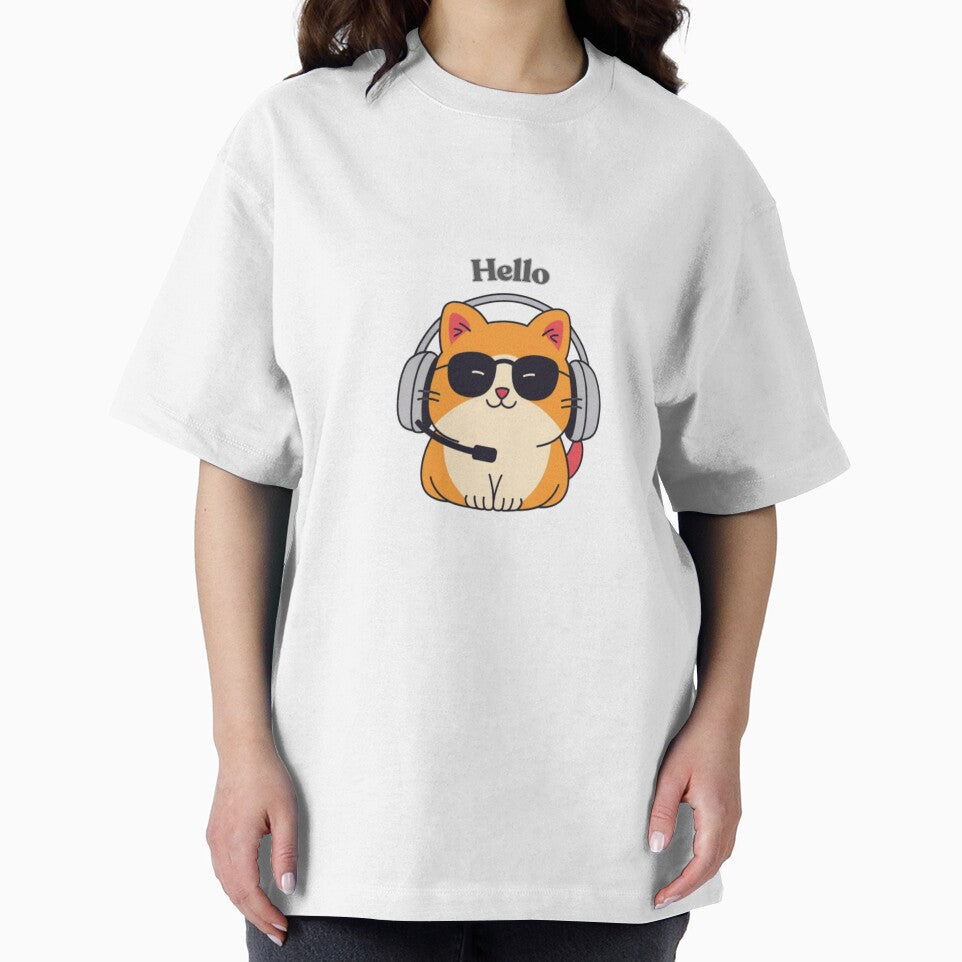 cat hello by RHINOHANDICRAFT T-Shirts, Hoodie, Sweatshirt | BlankRebels.com (Image 2)