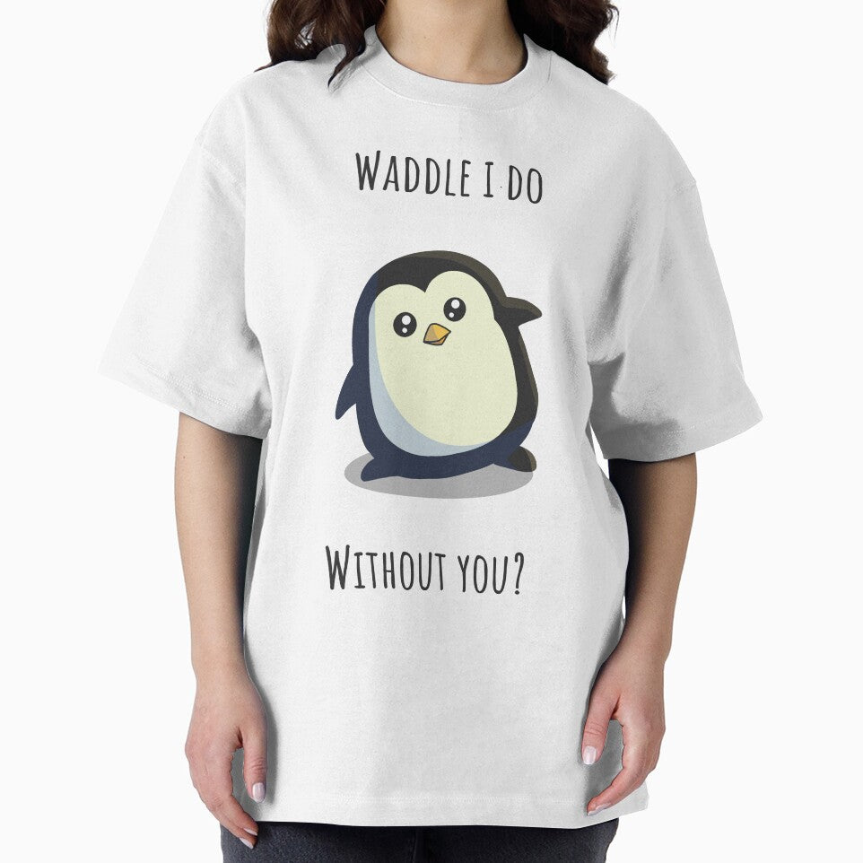 Waddle I Do Without You? - Cute Penguin Pun by HappyDoodlen