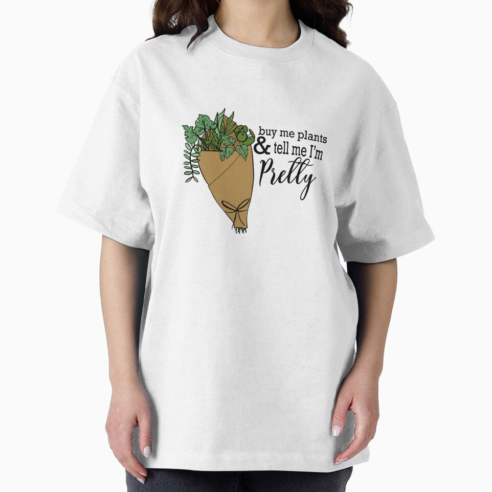 Buy me plants & tell me I’m pretty by brookenich05 T-Shirts, Hoodie, Sweatshirt | BlankRebels.com (Image 2)