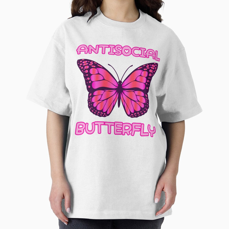 Antisocial Butterfly by aurora-borealis T-Shirts, Hoodie, Sweatshirt | BlankRebels.com (Image 2)