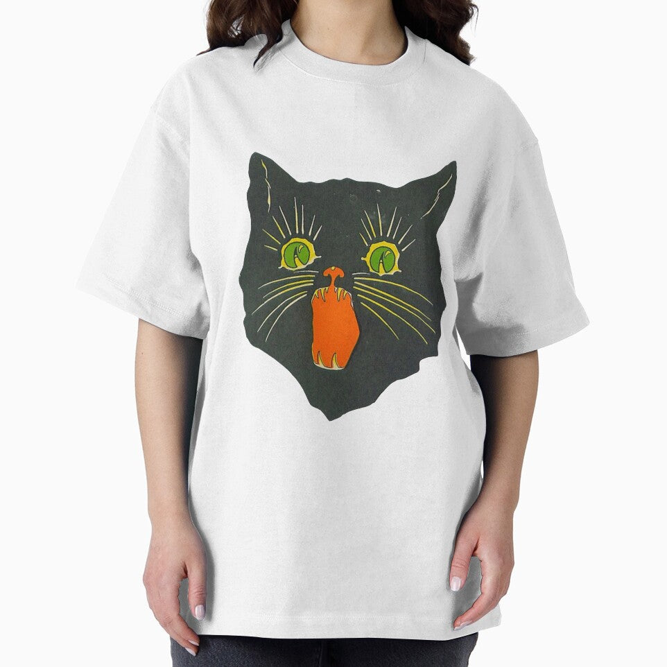 Vintage Black Cat Cut Out by Bellathewilde T-Shirts, Hoodie, Sweatshirt | BlankRebels.com (Image 2)