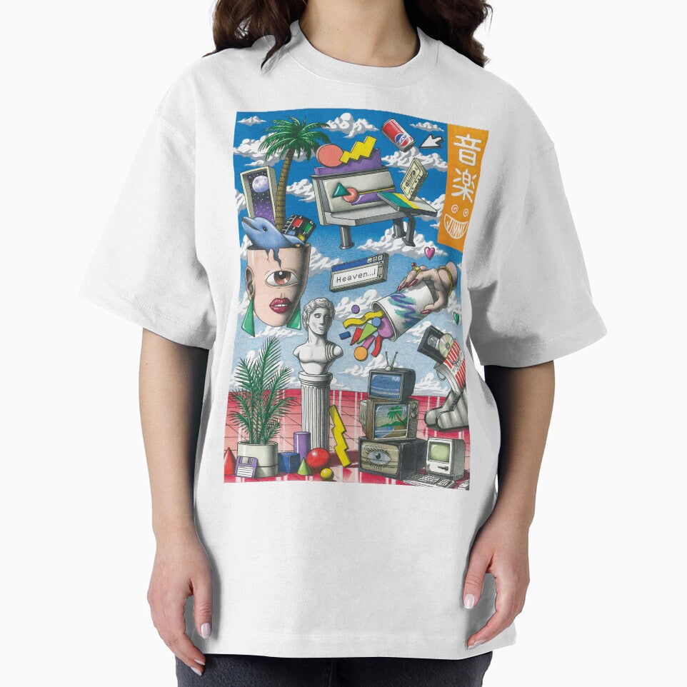 M U S I C (VAPORWAVE PIECE) by Jimmy  Alonzo T-Shirts, Hoodie, Sweatshirt | BlankRebels.com (Image 2)