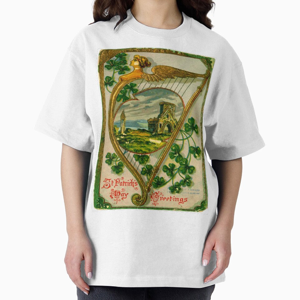 St Patricks Day Vintage Greeting by Tamas Das T-Shirts, Hoodie, Sweatshirt | BlankRebels.com (Image 2)