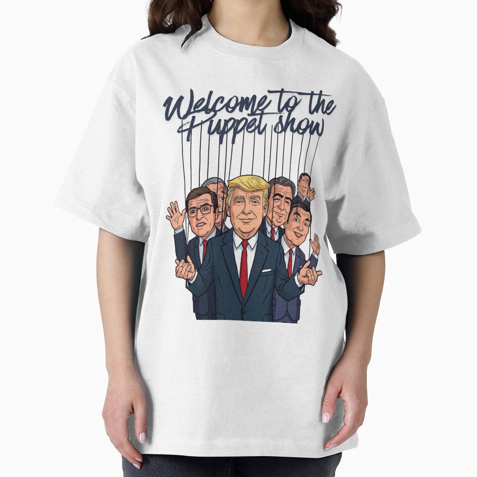 Welcome to the puppet show by whatthefoxsays T-Shirts, Hoodie, Sweatshirt | BlankRebels.com (Image 2)