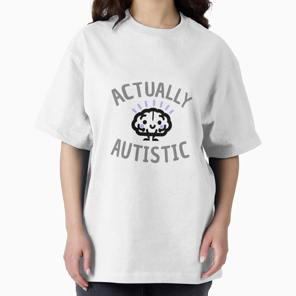 Actually Autistic! by AryabyDesign T-Shirts, Hoodie, Sweatshirt | BlankRebels.com (Image 2)
