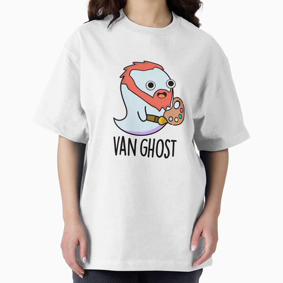 Van Ghost Cute Artist Ghost Pun by punnybone