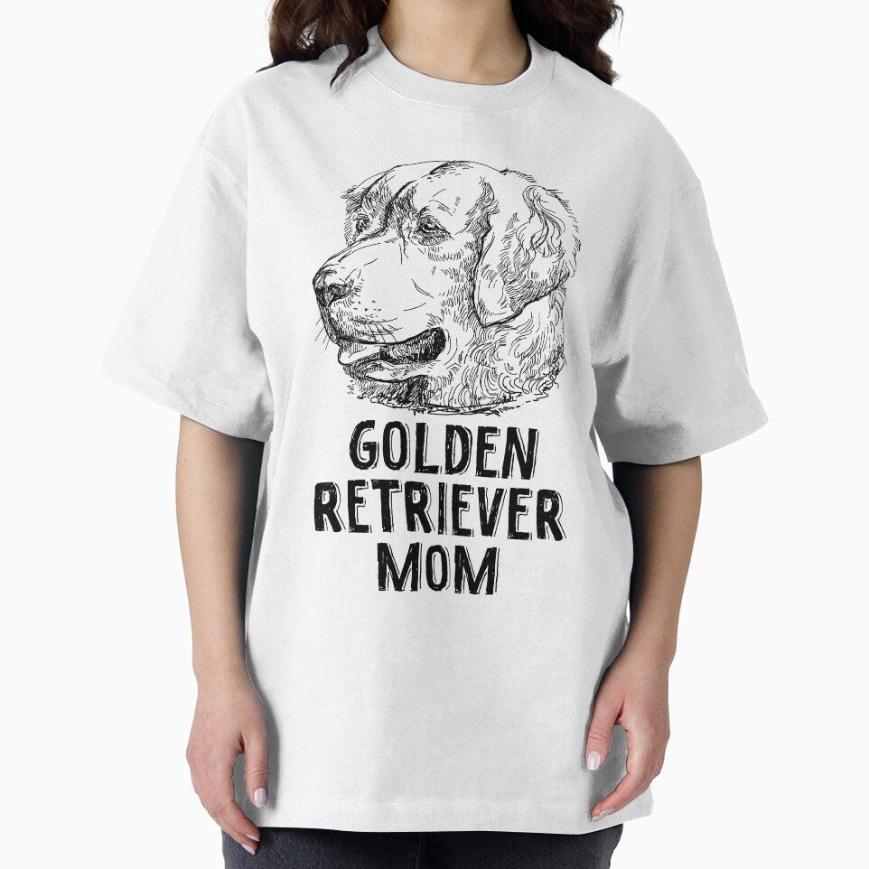 Golden Retriever Mom Hand Drawn by TheWildStyle T-Shirts, Hoodie, Sweatshirt | BlankRebels.com (Image 2)